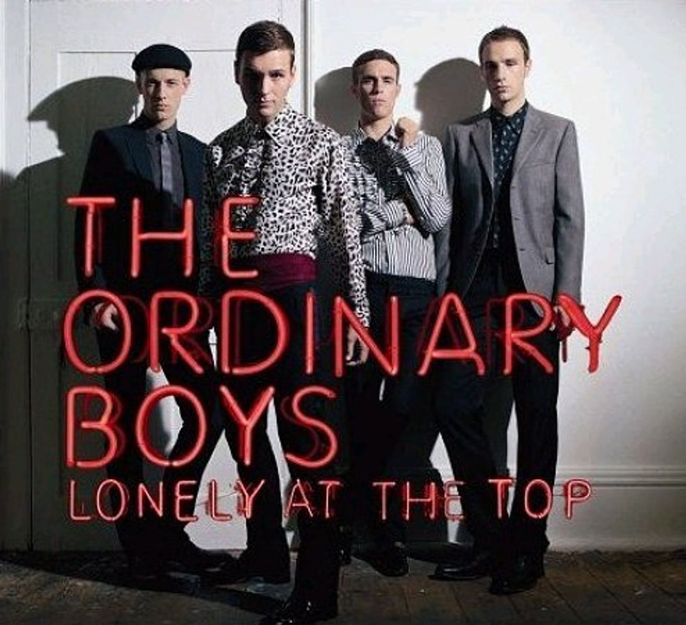 The Ordinary Boys Lonely At The Top UK CD single (CD5 / 5") BUN112CD