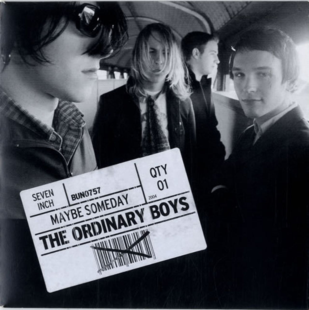 The Ordinary Boys Maybe Someday UK 7" vinyl single (7 inch record / 45) BUN0757