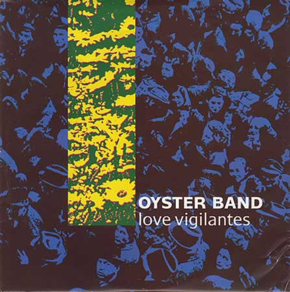 The Oyster Band Love Vigilantes - Pink Vinyl + Poster Sleeve UK 10" vinyl single (10 inch record) FRYX012