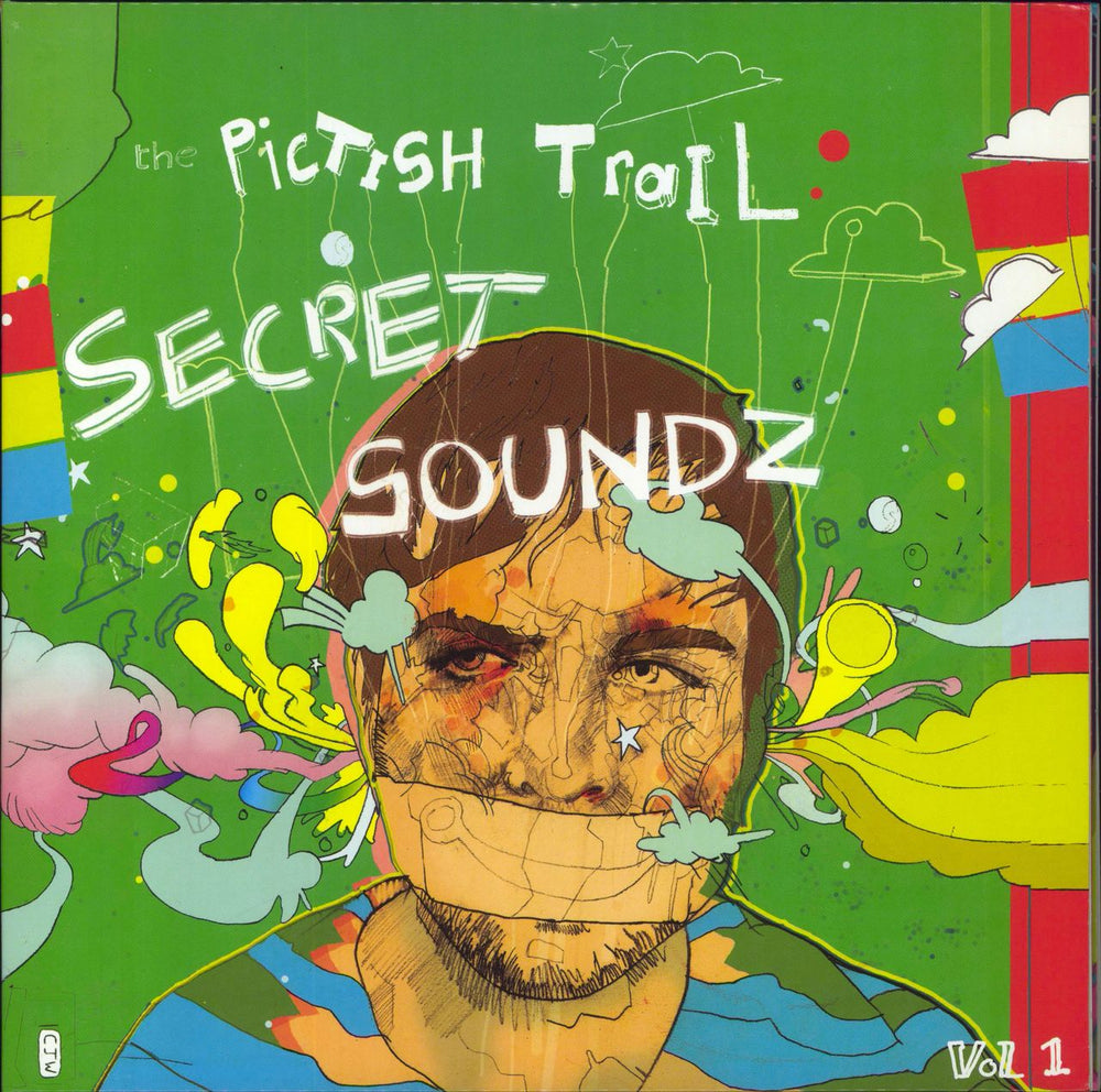 The Pictish Trail Secret Soundz Vol. 1 & 2 UK 2-LP vinyl record set (Double LP Album) FNC904/909