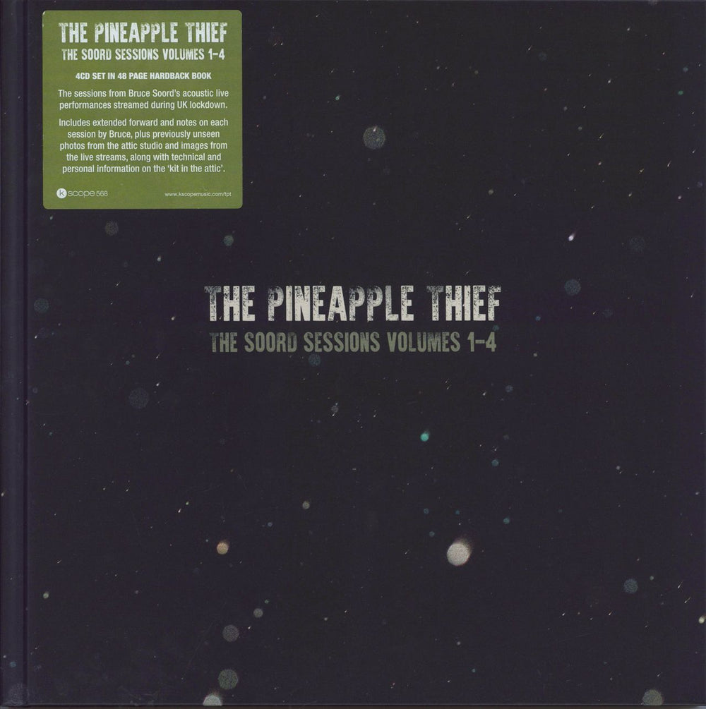 The Pineapple Thief The Soord Sessions Volumes 1-4 UK 4-CD album set KSCOPE568