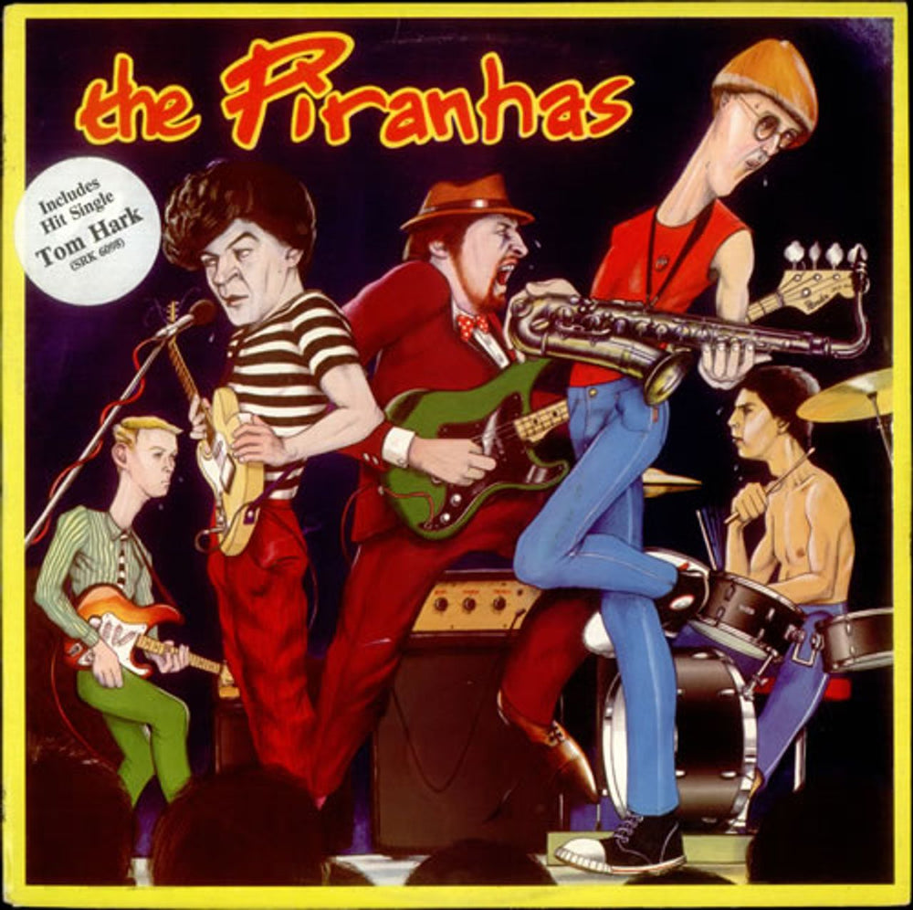 The Piranhas The Piranhas - Stickered sleeve UK vinyl LP album (LP record) SRK6098