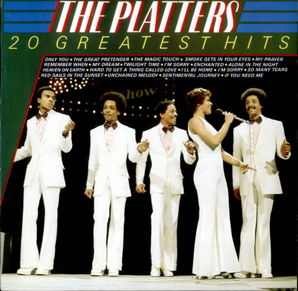 The Platters 20 Greatest Hits Dutch vinyl LP album (LP record) MA101285