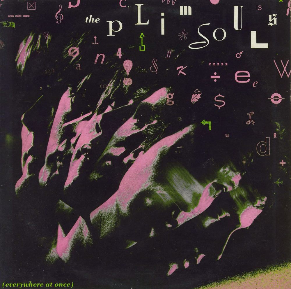 The Plimsouls Everywhere At Once Dutch Promo vinyl LP album (LP record) GEF25509