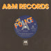 The Police De Do Do Do, De Da Da Da - A-Label UK Promo 7" vinyl single (7 inch record / 45) AMS7578