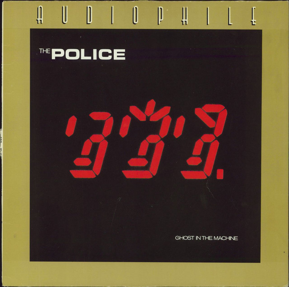 The Police Ghost In The Machine Canadian vinyl LP album (LP record) SPJ3730