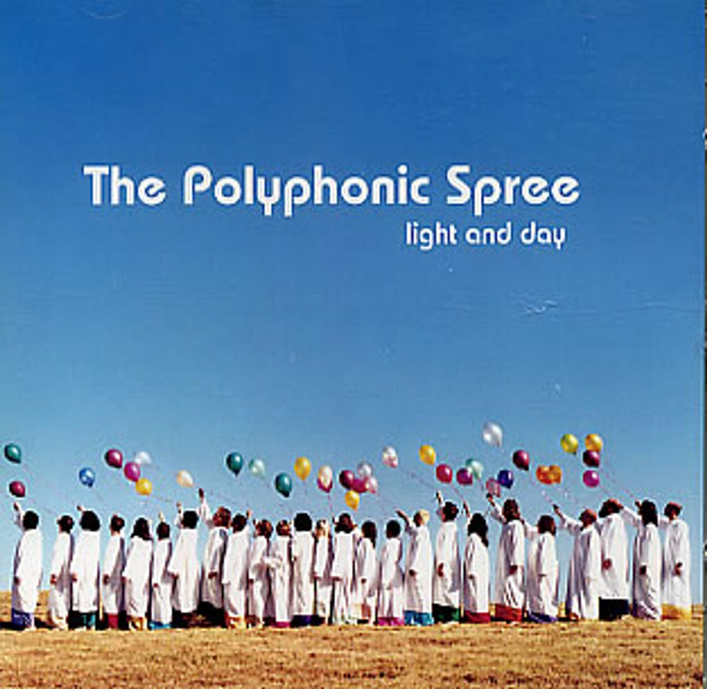 The Polyphonic Spree Light And Day US Promo 2-disc CD/DVD set PRCD-11637-2