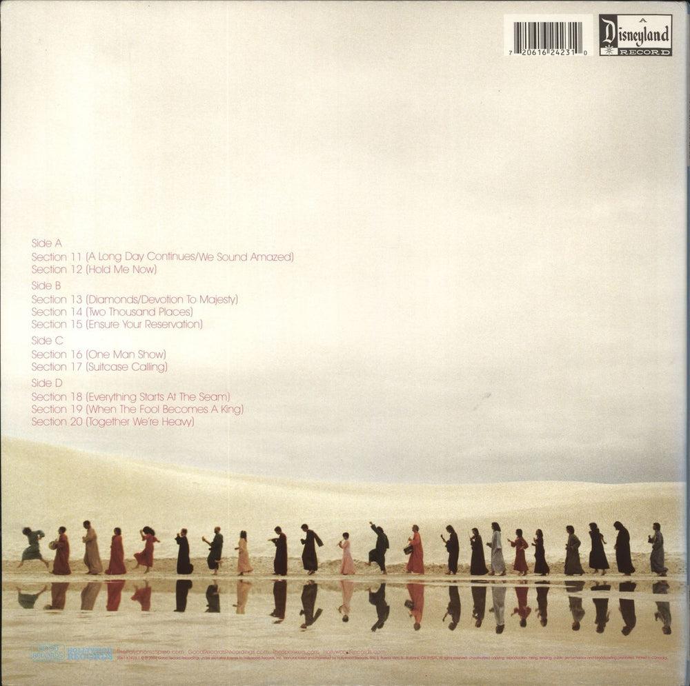 The Polyphonic Spree Together We're Heavy US 2-LP vinyl record set (Double LP Album) 720616242310