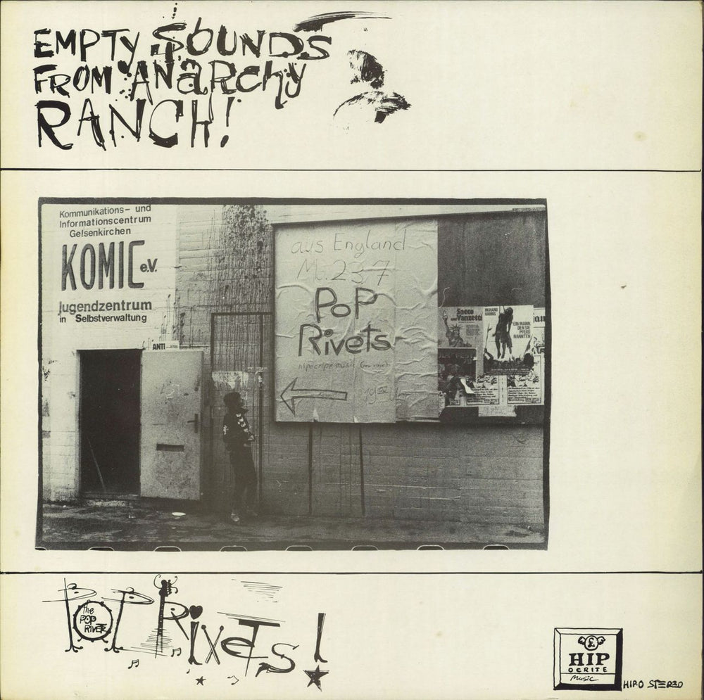 The Pop Rivets Empty Sounds From Anarchy Ranch! UK vinyl LP album (LP record) HIP-O