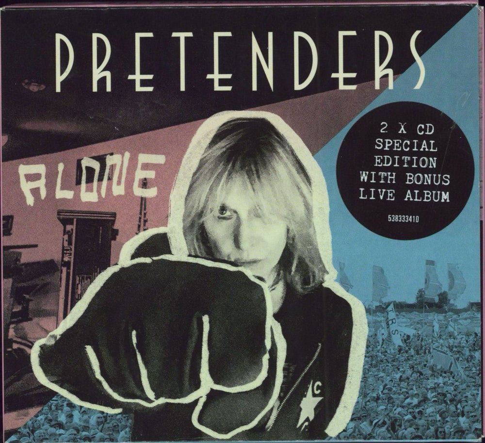 The Pretenders Alone / Alive + Slipcase UK 2 CD album set (Double CD) 538333410
