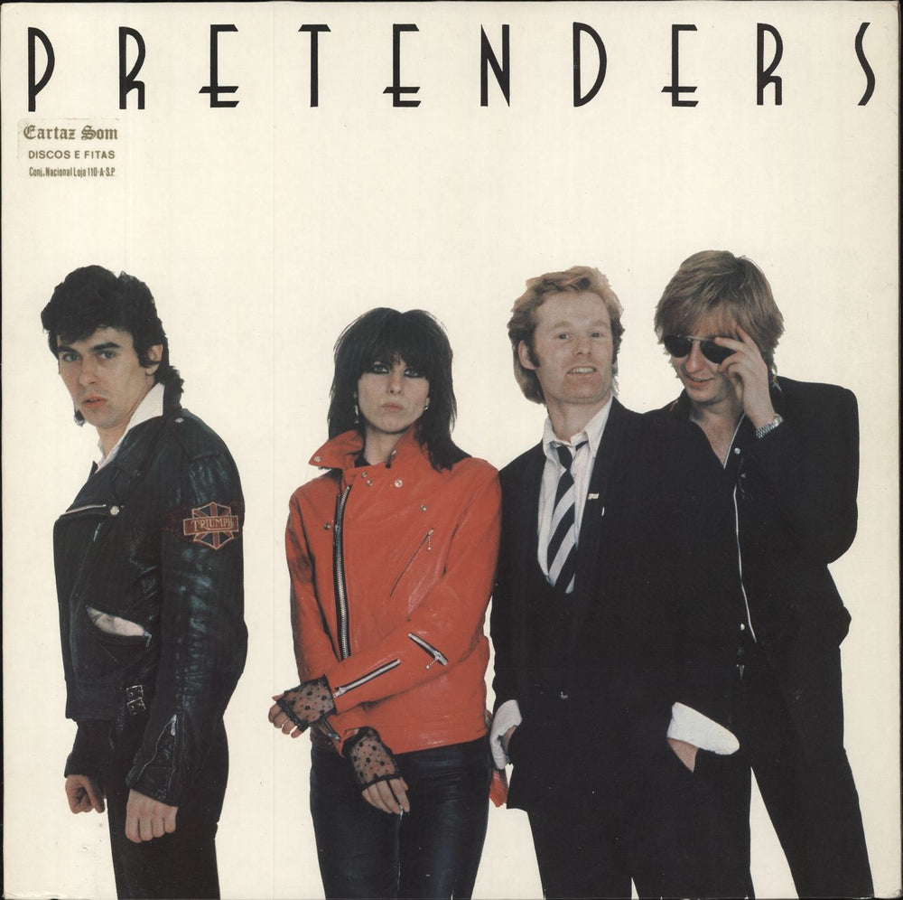 The Pretenders Pretenders Brazilian vinyl LP album (LP record) 38.040