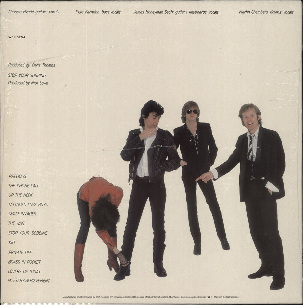 The Pretenders Pretenders - Shrink Dutch vinyl LP album (LP record)