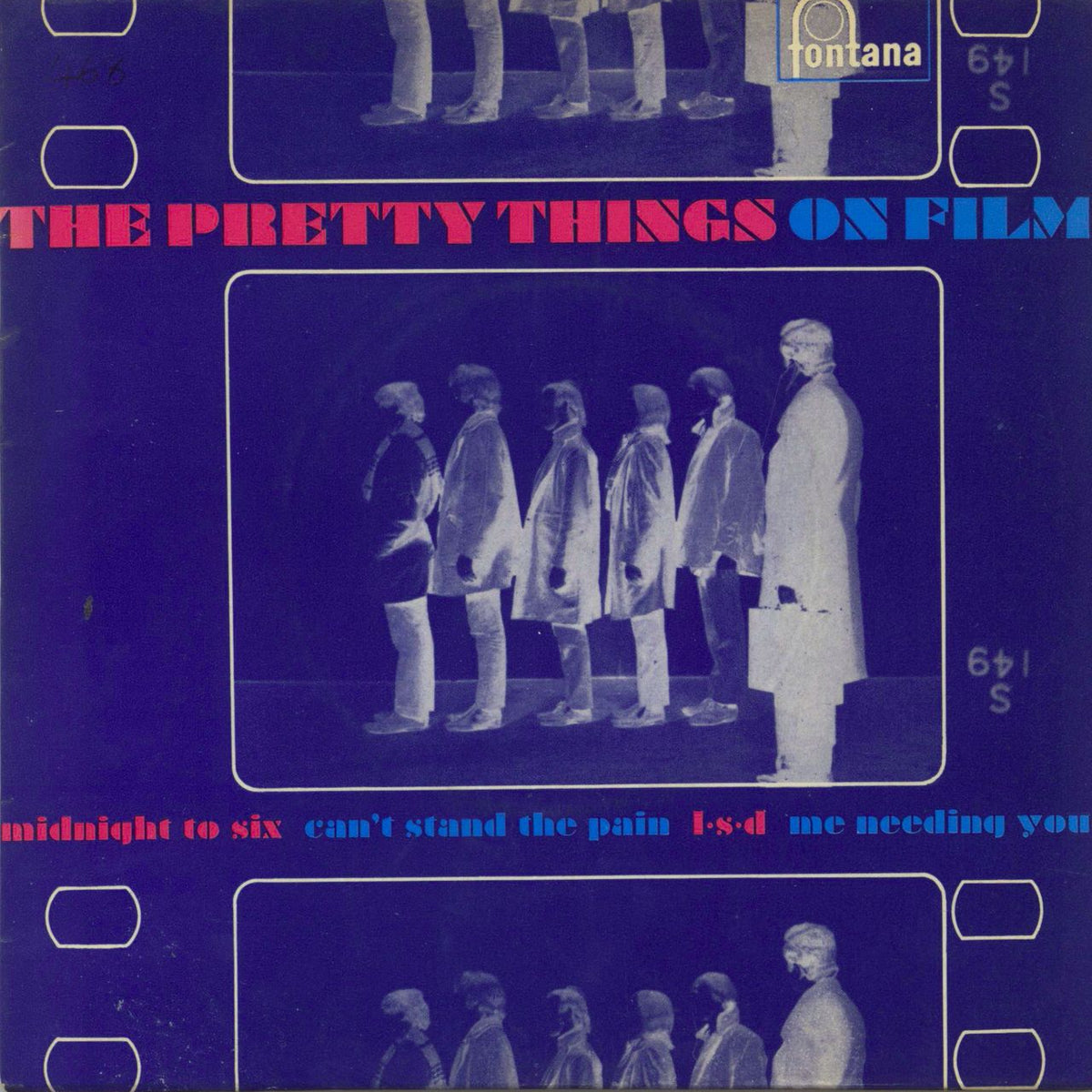 The Pretty Things On Film EP UK 7