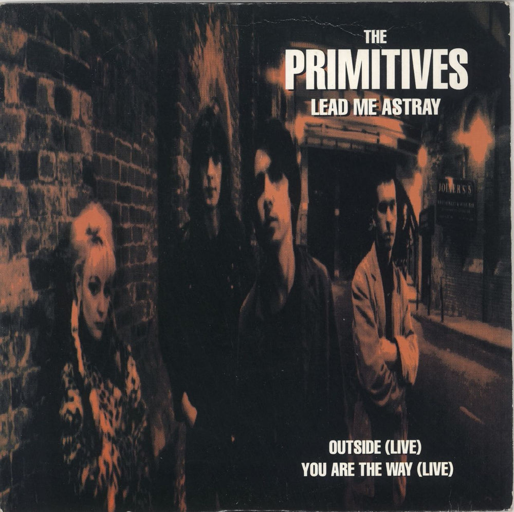 The Primitives Lead Me Astray UK 7" vinyl single (7 inch record / 45) PB45345