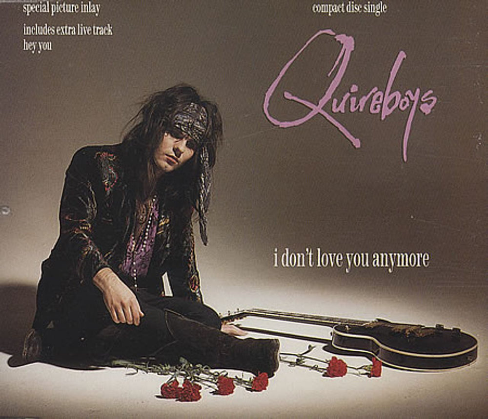 The Quireboys I Don't Love You Anymore UK CD single (CD5 / 5") CDR6248