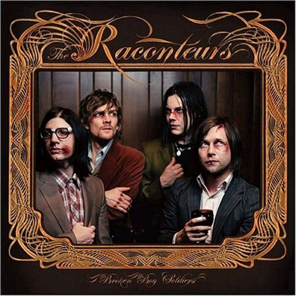 The Raconteurs Broken Boy Soldiers UK CD album (CDLP) XLCD196