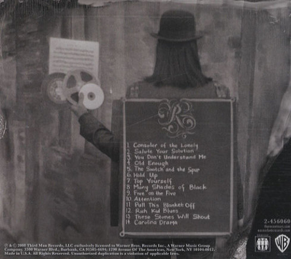 The Raconteurs Consolers Of The Lonely US CD-R acetate UR1CRCO432388