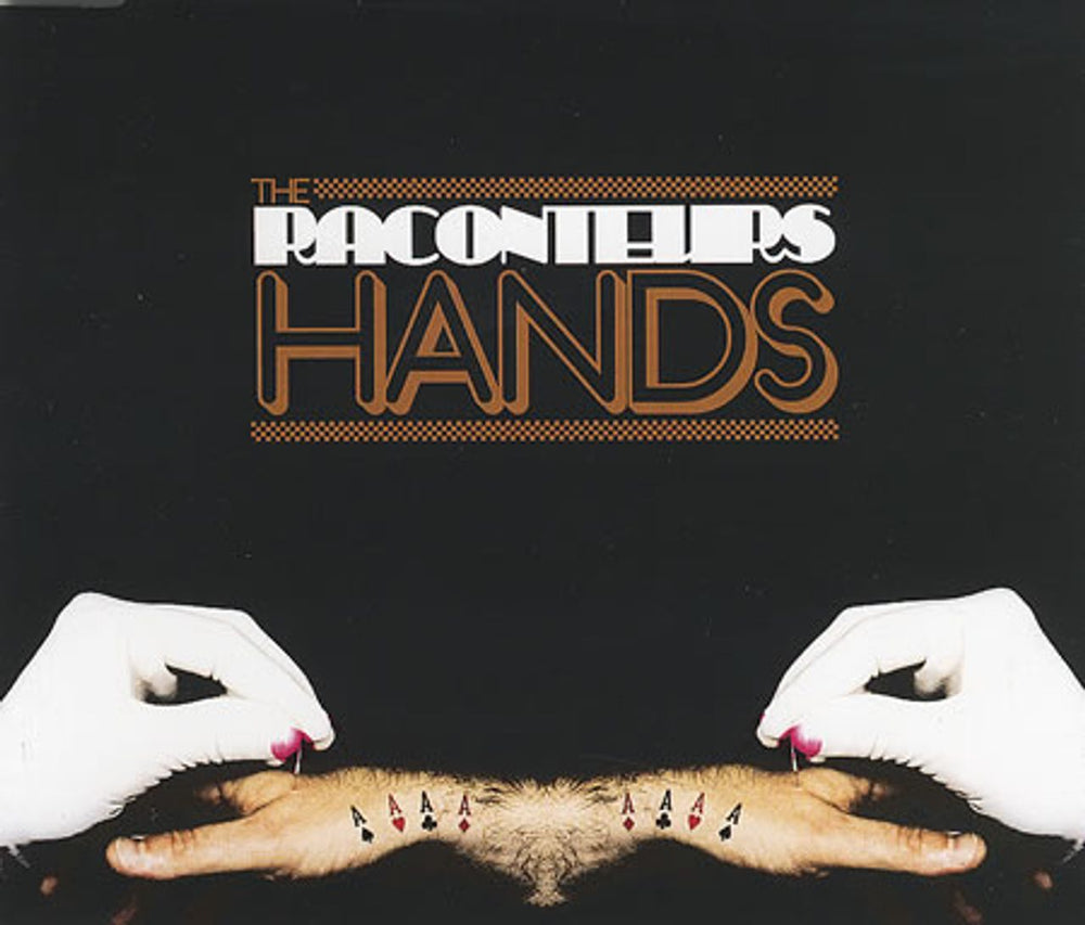 The Raconteurs Hands UK CD single (CD5 / 5") XLS236CD