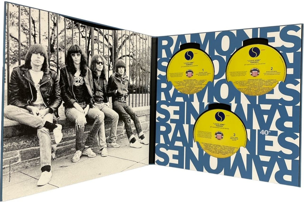 The Ramones Leave Home - 40th Anniversary Deluxe Edition UK box set RAMBXLE803979