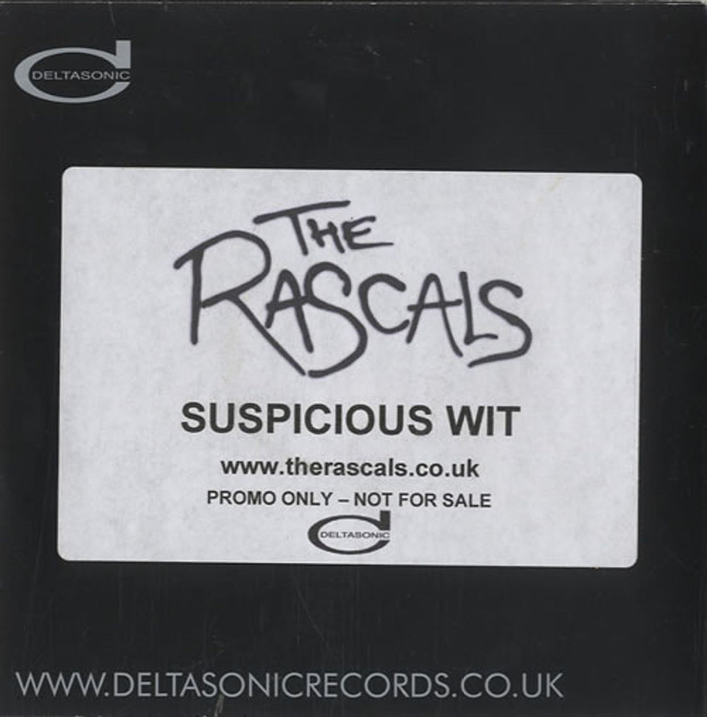 The Rascals [2000's] Suspicious Wit UK Promo CD-R acetate CDR ACETATE