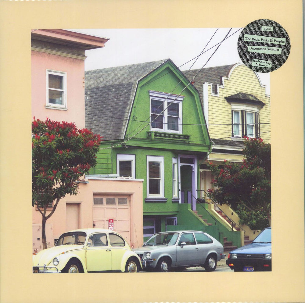 The Reds, Pinks And Purples Uncommon Weather - Pale Green Vinyl + Bonus 7" UK vinyl LP album (LP record) TLV136