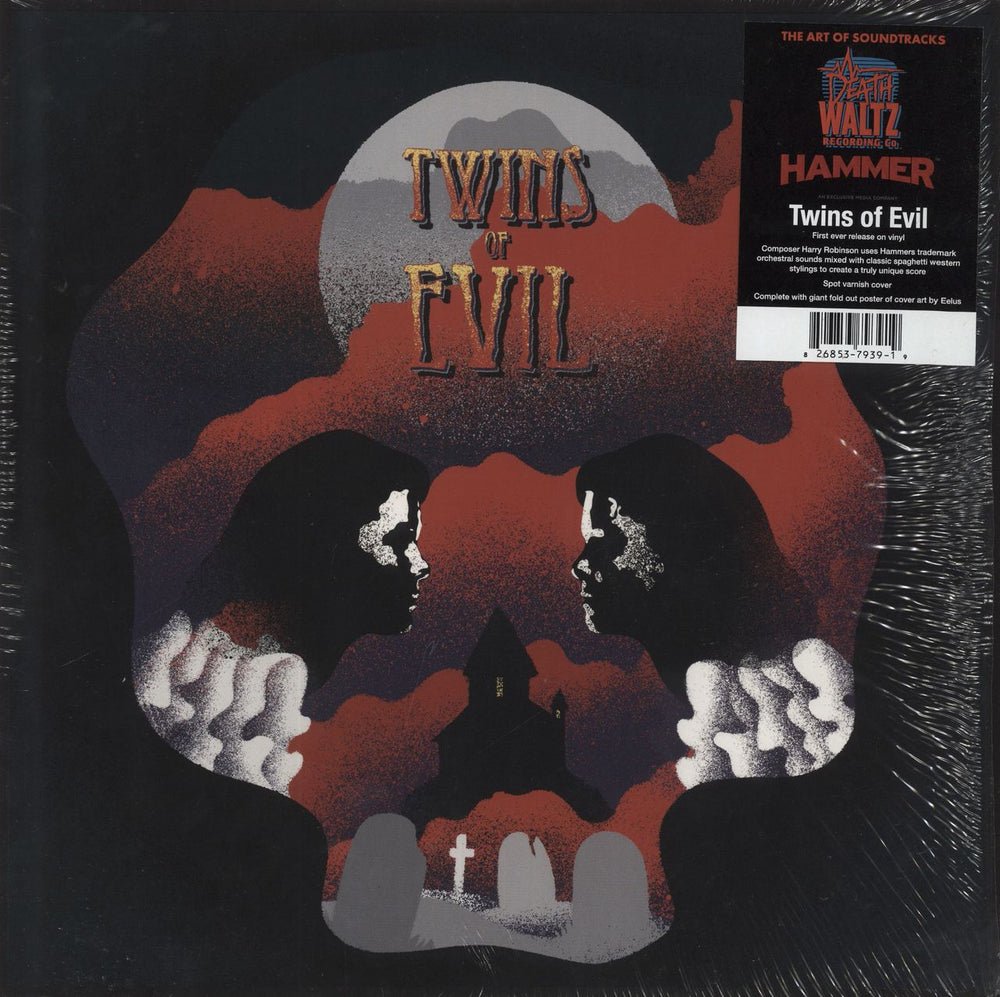 The Robinson Crew Twins Of Evil - 180gm Red Vinyl UK vinyl LP album (LP record) DW011