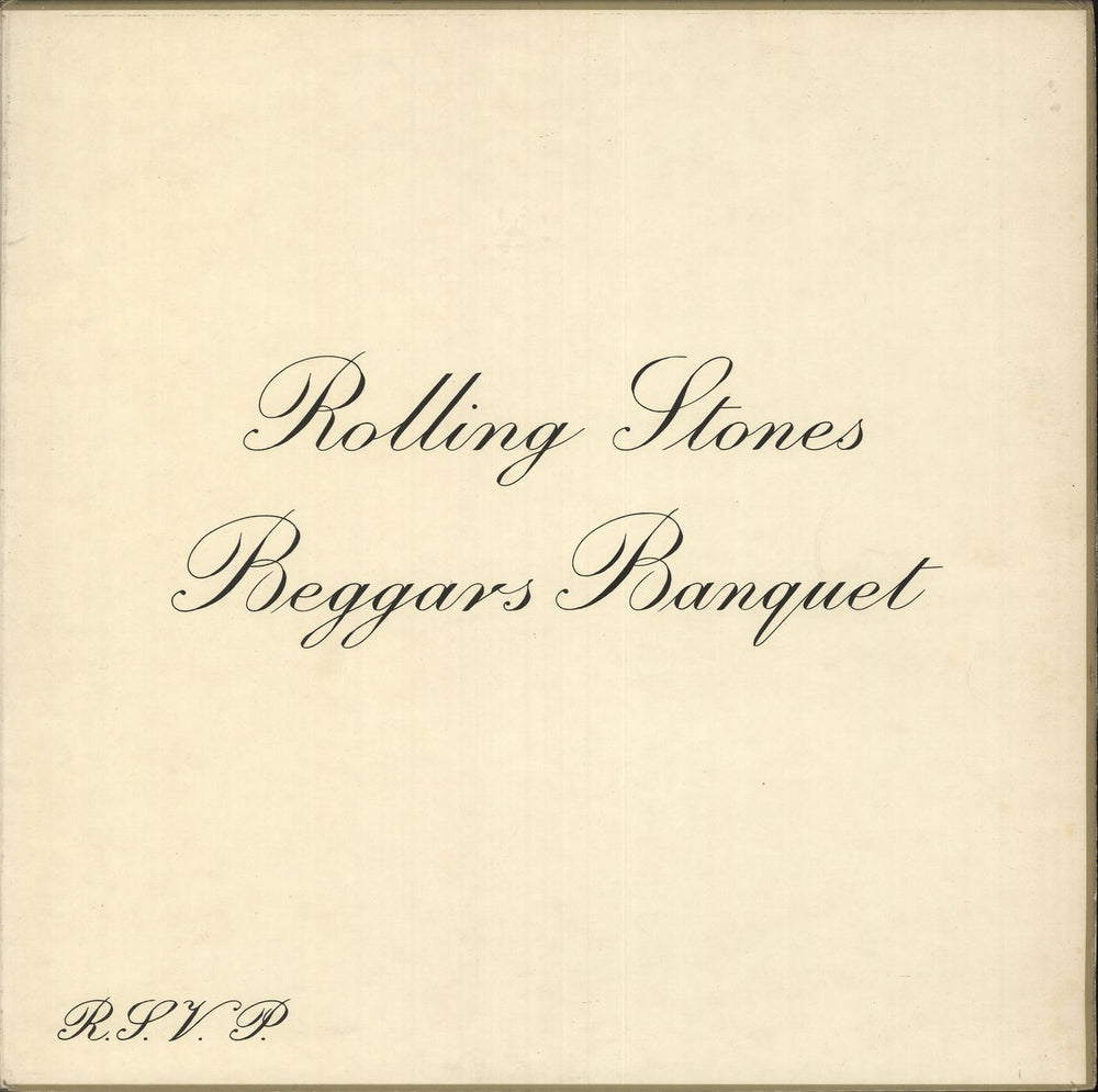 The Rolling Stones Beggars Banquet - 1st [a] - EX UK vinyl LP album (LP record) SKL4955