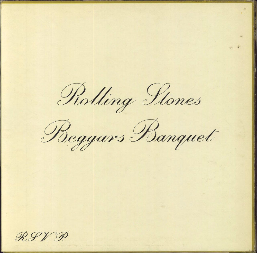 The Rolling Stones Beggars Banquet - 1st - VG UK vinyl LP album (LP record) LK4955