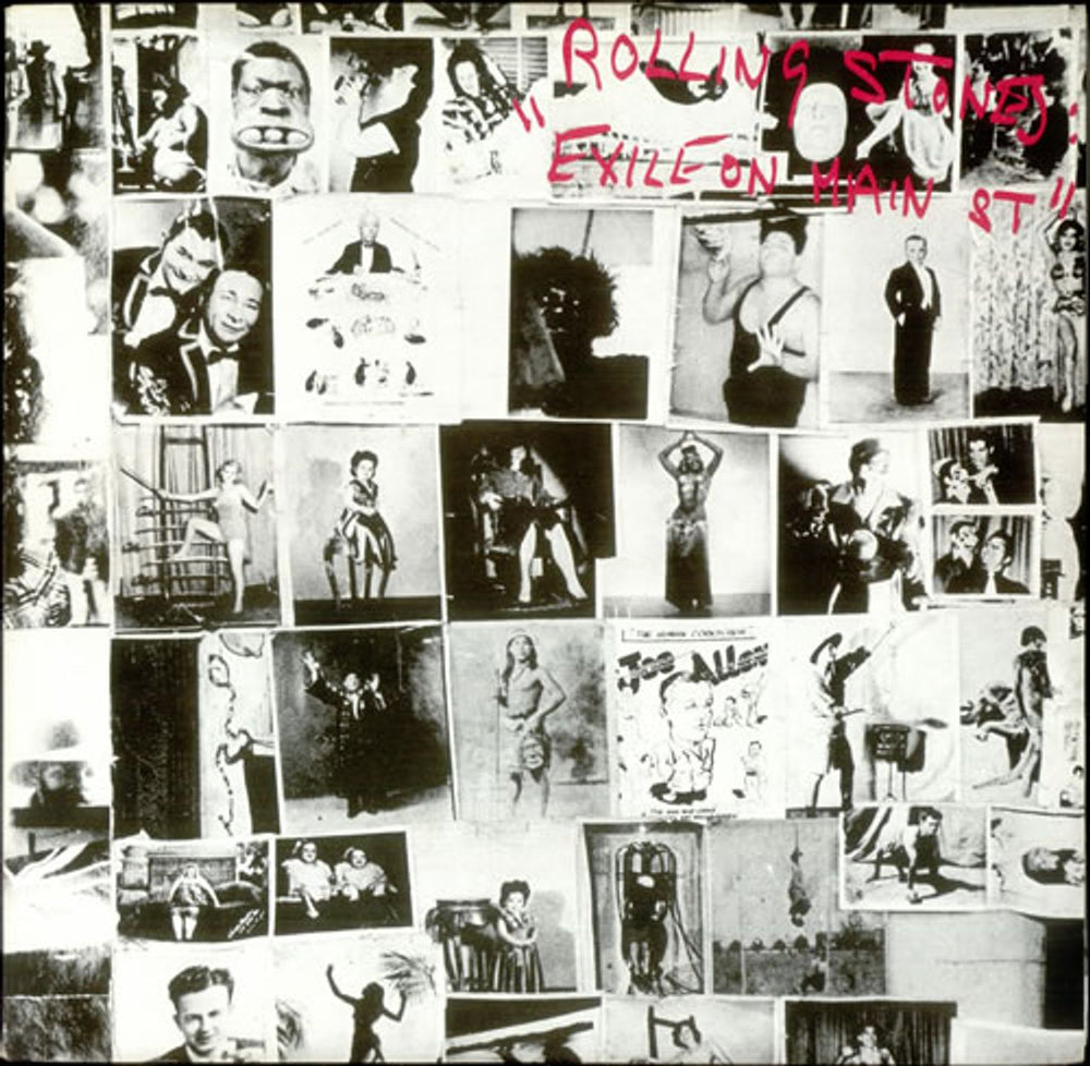 The Rolling Stones Exile On Main St UK 2-LP vinyl record set (Double LP Album) 4501961