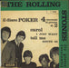 The Rolling Stones Il Disco Poker - Dark Green Border Italian 7" vinyl single (7 inch record / 45)