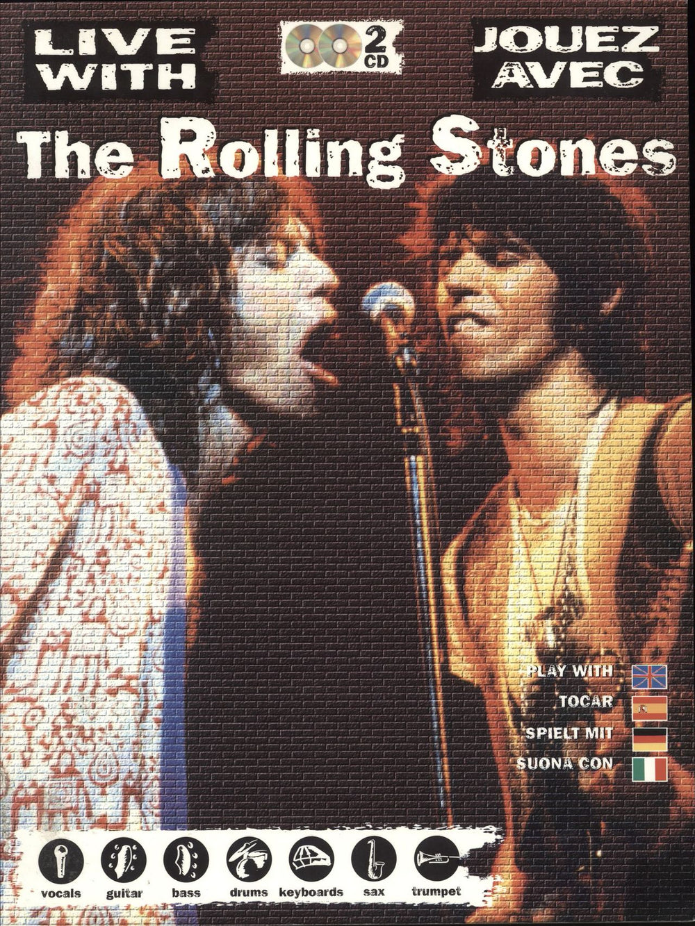 The Rolling Stones Jouez Avec The Rolling Stones French book EMF100991