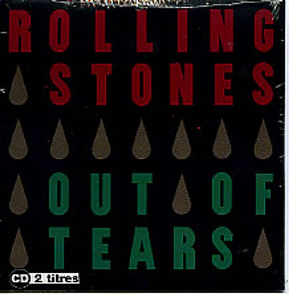 The Rolling Stones Out Of Tears - Sealed Dutch CD single (CD5 / 5") 89271027