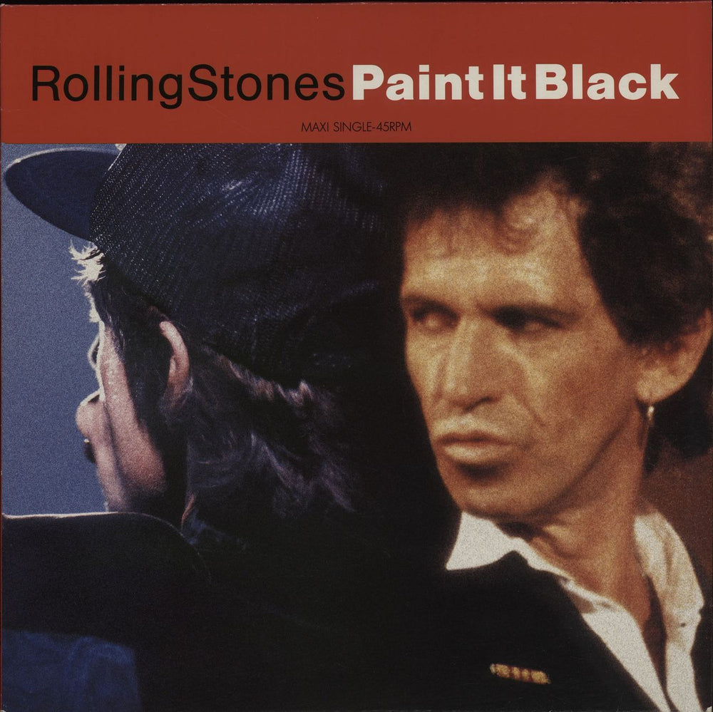 The Rolling Stones Paint It Black Dutch 12" vinyl single (12 inch record / Maxi-single) 657311-6