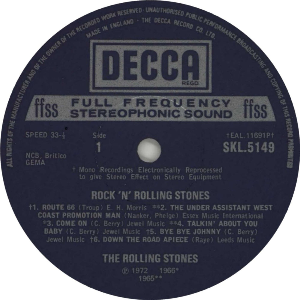 The Rolling Stones Rock 'N' Rolling Stones - 1st UK vinyl LP album (LP record) ROLLPRO345465