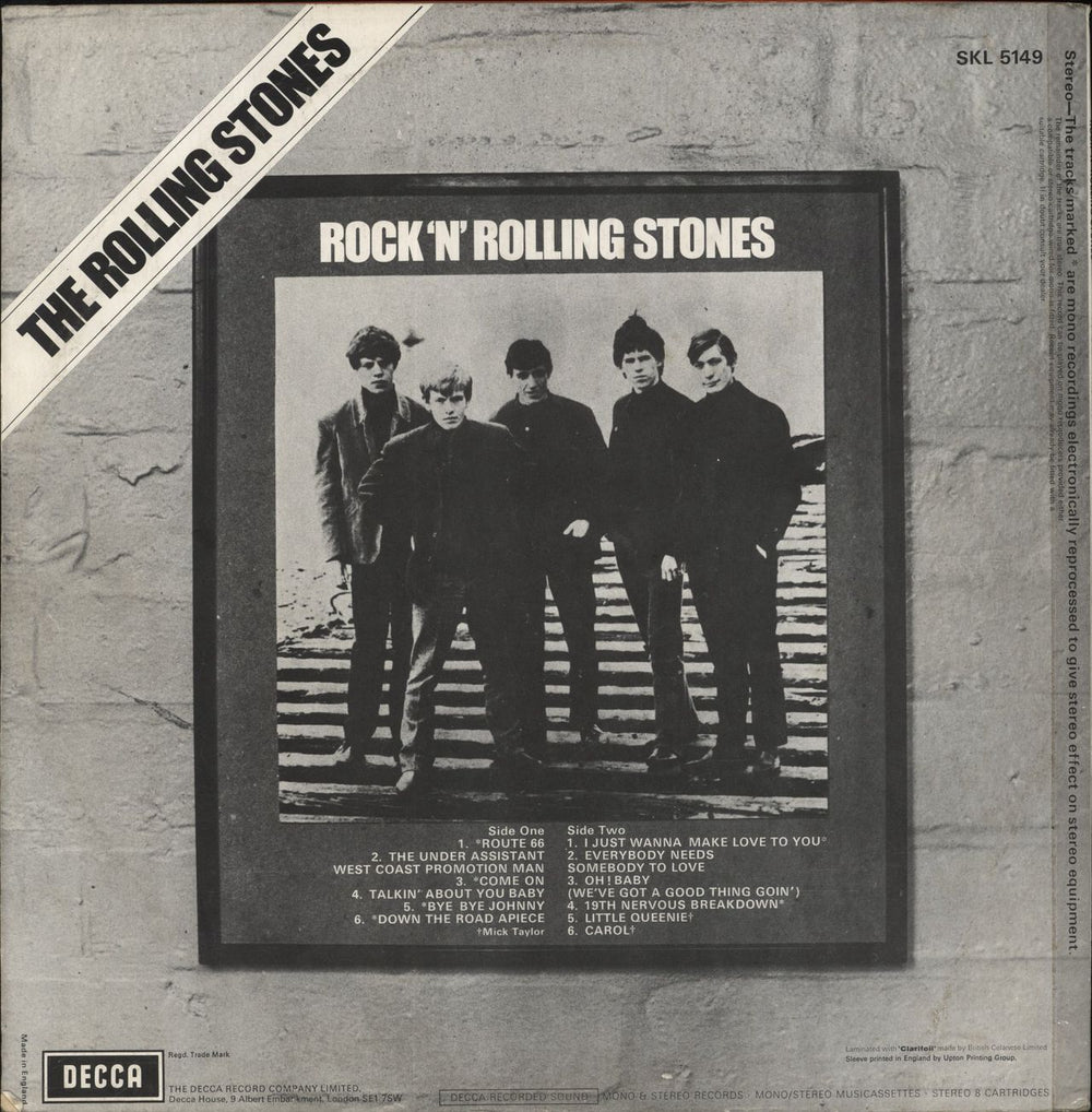 The Rolling Stones Rock 'n' Rolling Stones - 1st - VG UK vinyl LP album (LP record)