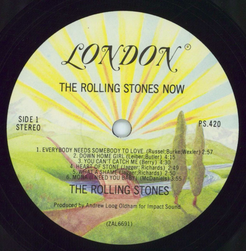 The Rolling Stones The Rolling Stones, Now! Canadian vinyl LP album (LP record) ROLLPTH417622