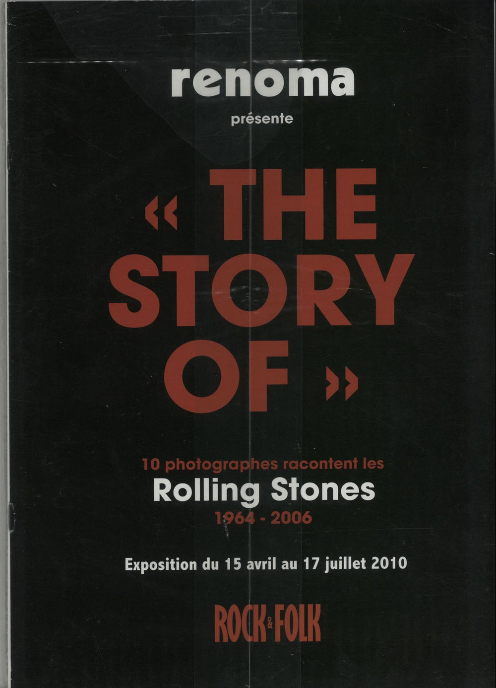 The Rolling Stones The Story Of - Press Kit French Promo book PROMO