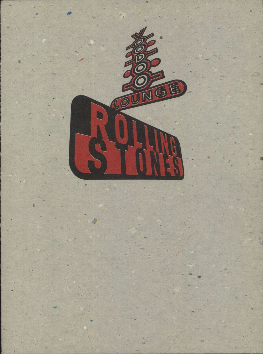 The Rolling Stones Voodoo Lounge World Tour - Grey Folder US Promo media press pack