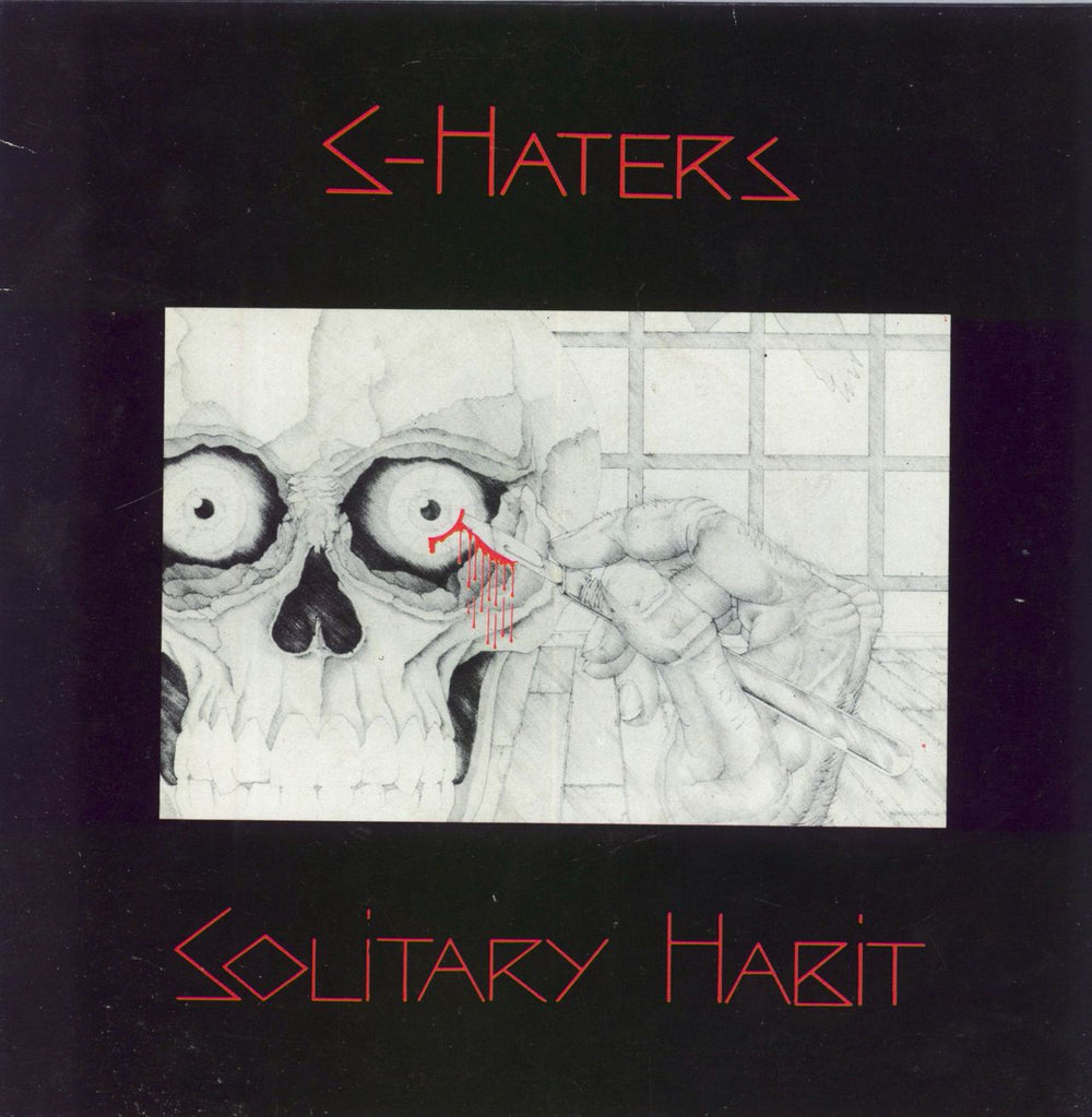 The S'Haters Solitary Habit UK 7" vinyl single (7 inch record / 45) DING6