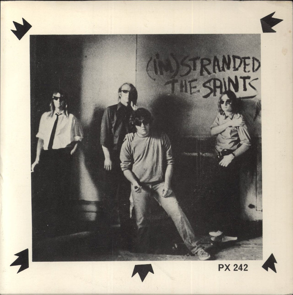 The Saints (I'm) Stranded - VG UK 7" vinyl single (7 inch record / 45) PX242