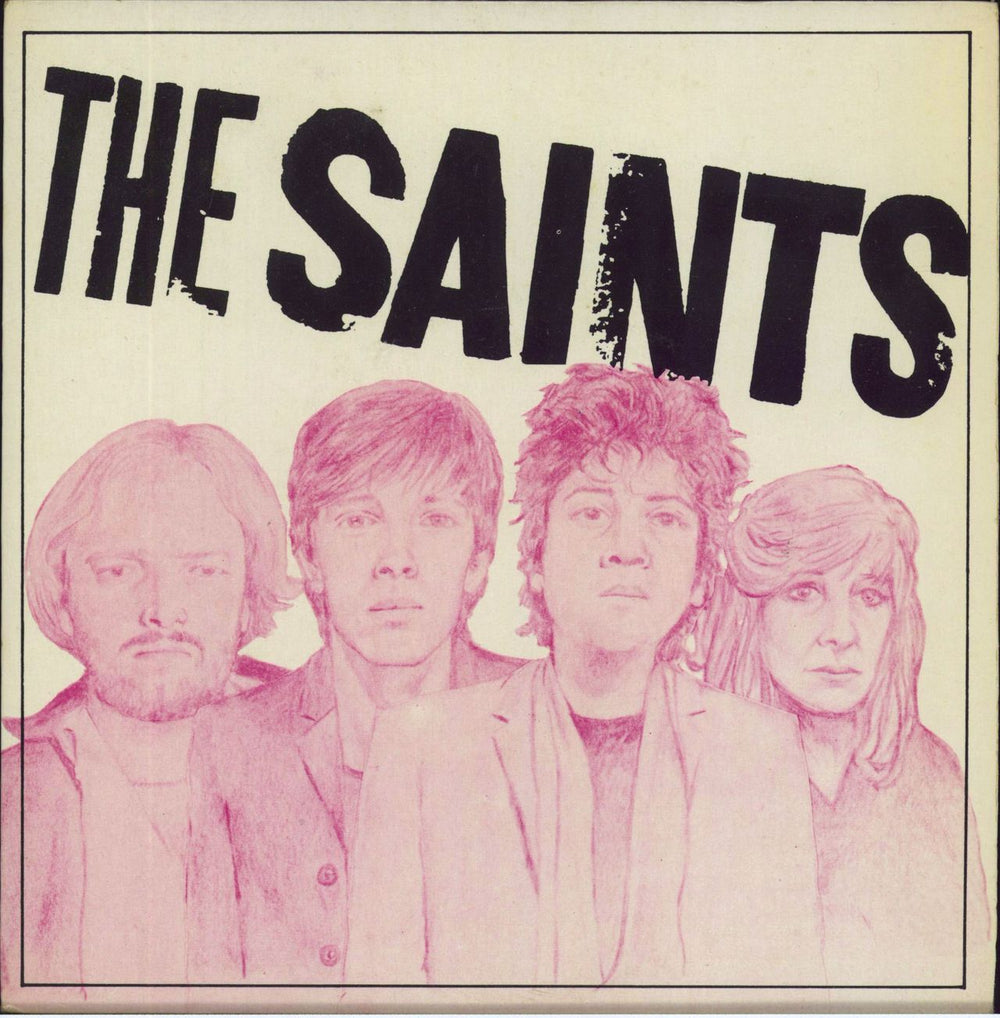 The Saints In The Mirror French 7" vinyl single (7 inch record / 45) NEW3