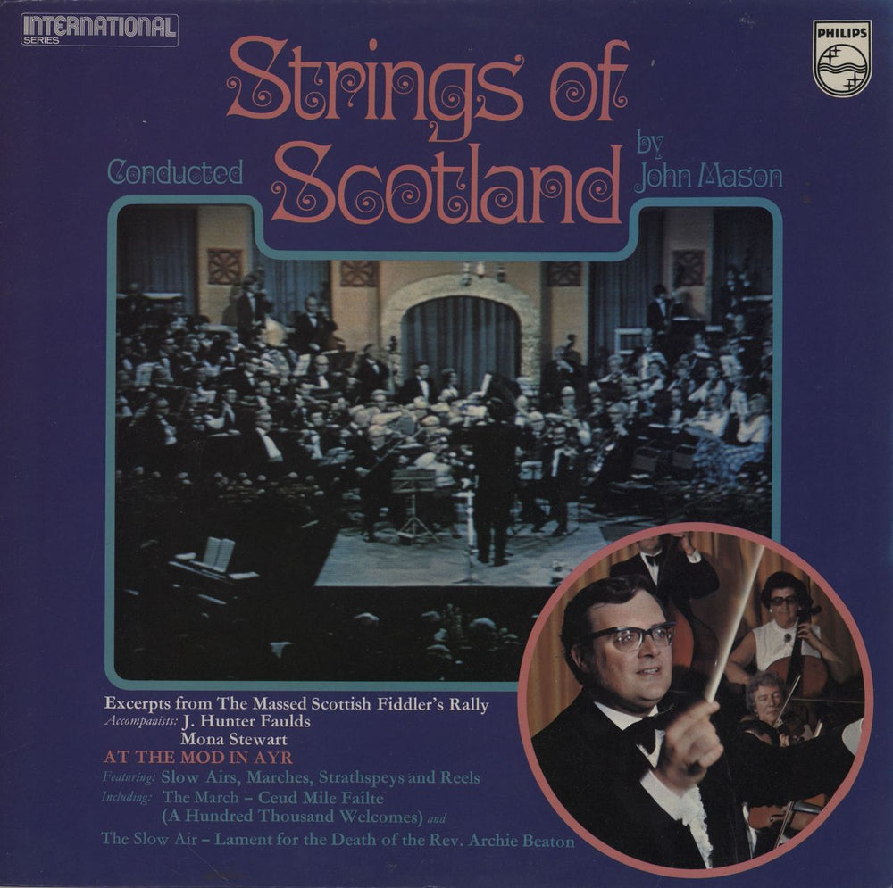 The Scottish Fiddlers Strings Of Scotland UK vinyl LP album (LP record) 6382108