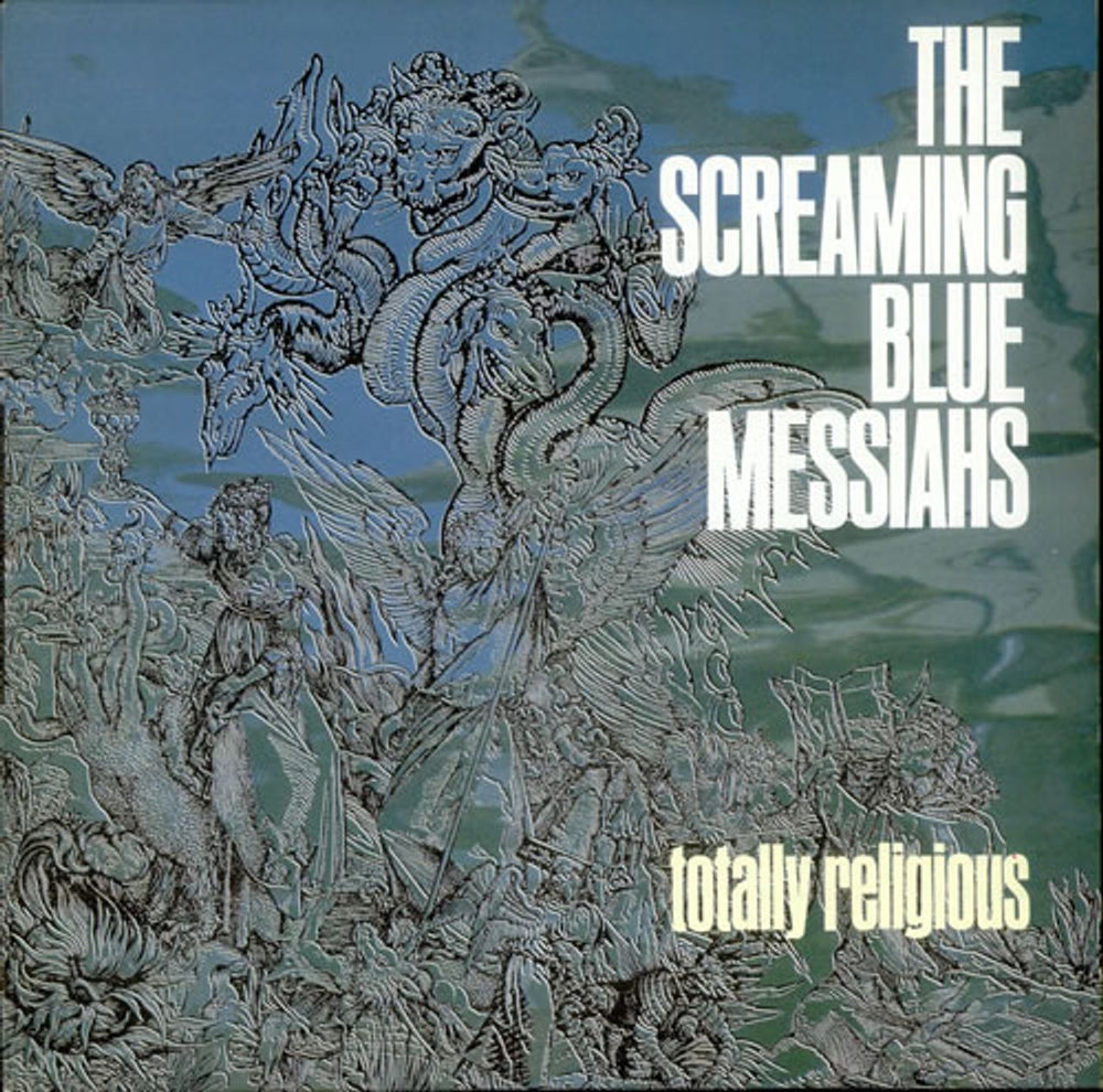 The Screaming Blue Messiahs Totally Religious German vinyl LP album (LP record) 960859-1