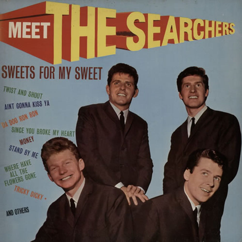 The Searchers Meet The Searchers - VG UK vinyl LP album (LP record) NPL18086