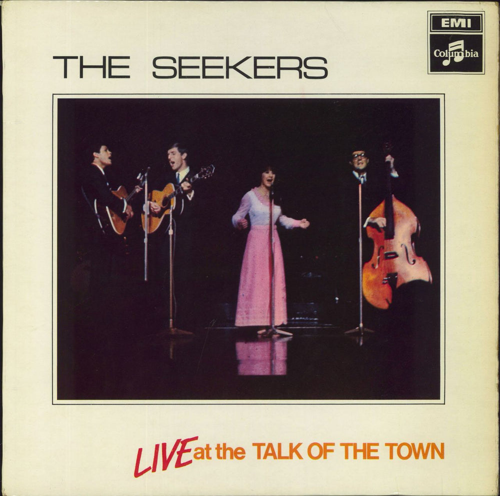 The Seekers Live At The Talk Of The Town - 1st UK vinyl LP album (LP record) SCX6278