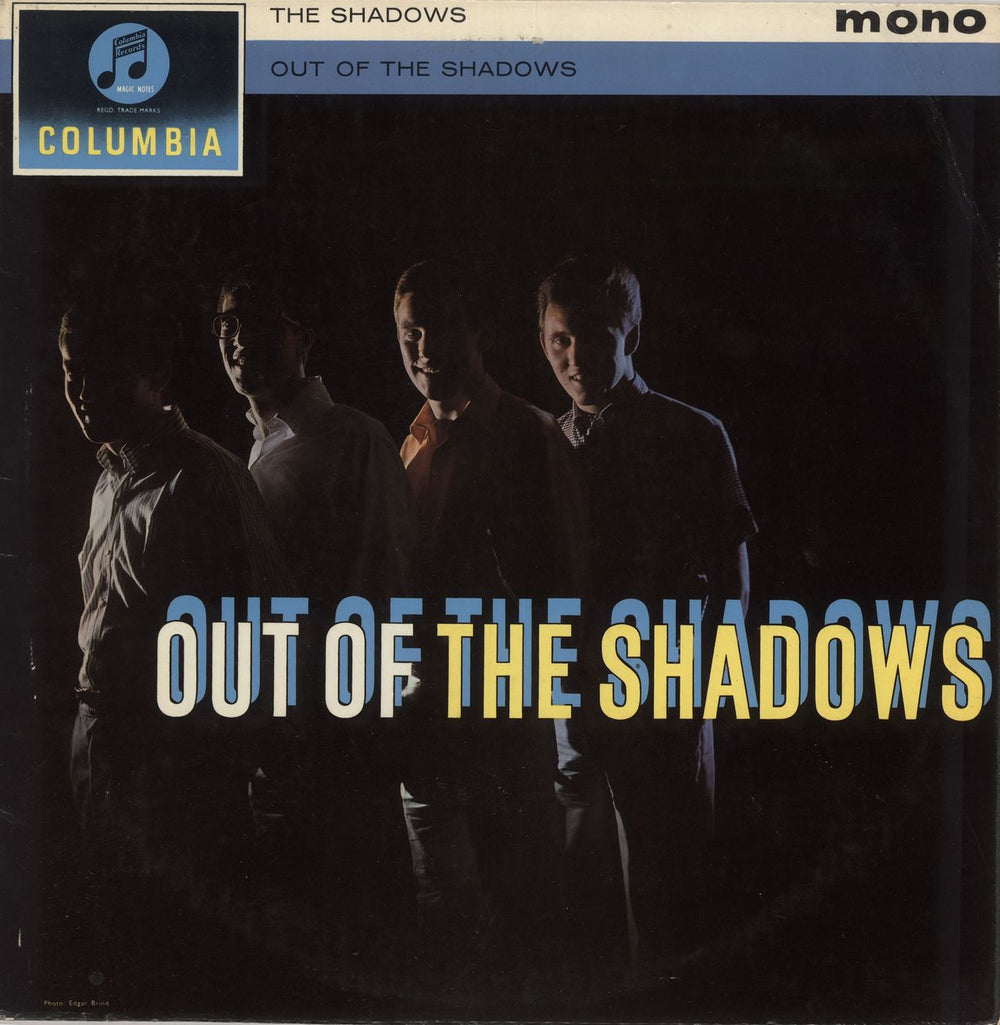 The Shadows Out Of The Shadows - 1st UK vinyl LP album (LP record) 33SX1458