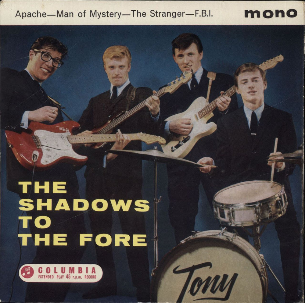 The Shadows To The Fore EP - 2nd UK 7" vinyl single (7 inch record / 45) SEG8094