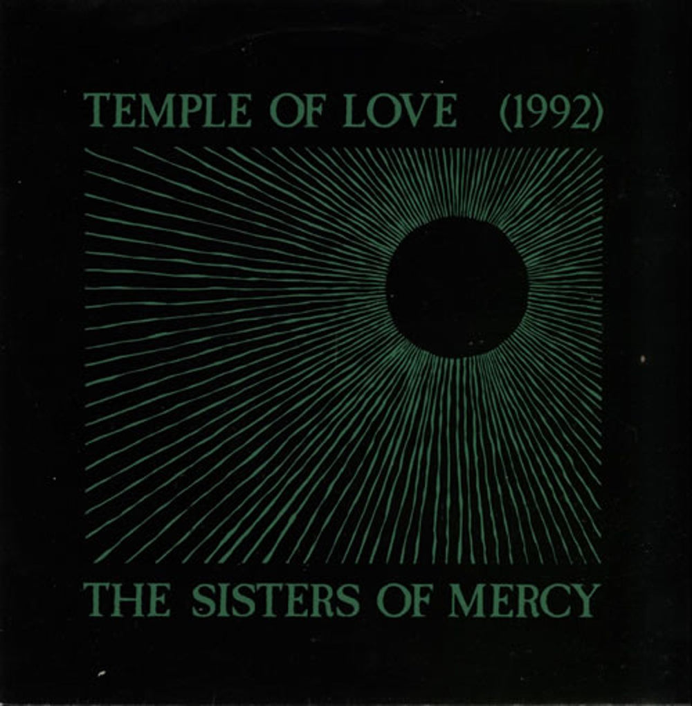 The Sisters Of Mercy Temple Of Love 1992 UK 7" vinyl single (7 inch record / 45) MR53