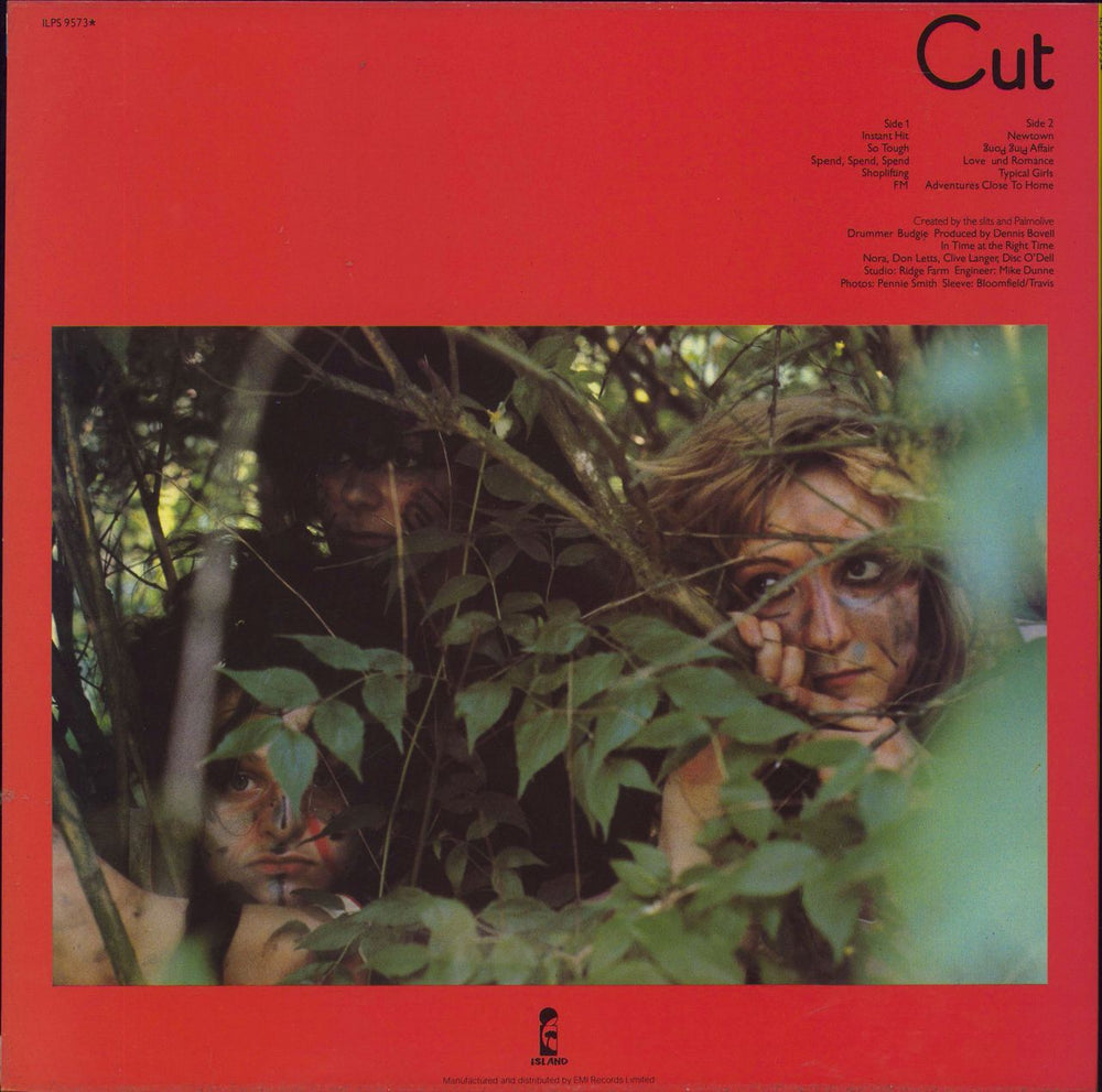 The Slits Cut - 1st UK vinyl LP album (LP record)