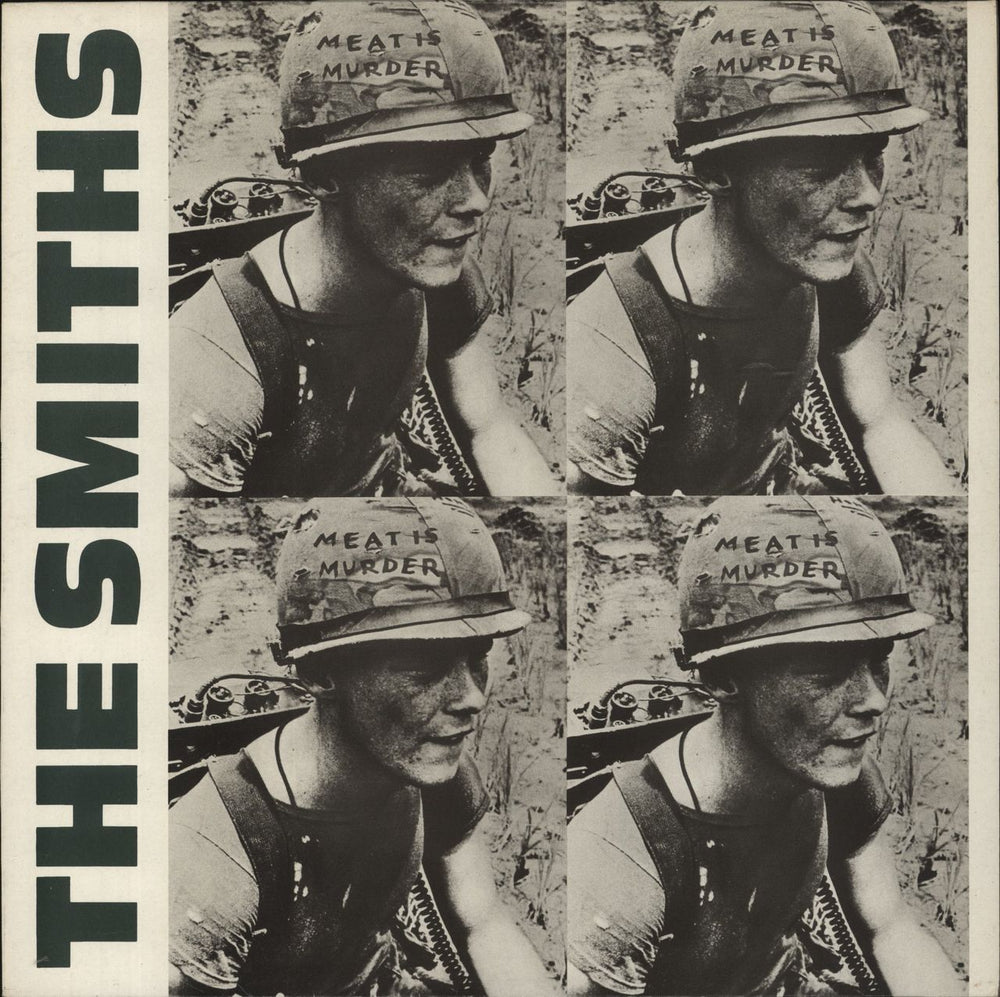 The Smiths Meat Is Murder UK vinyl LP album (LP record) ROUGH81